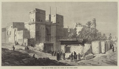 The Gate of Victory, Cairo, in the Dudley Gallery by Frank Dillon